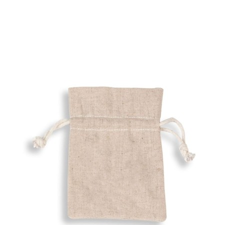 Sacchetto Cotone 9cm  h12cm Natural